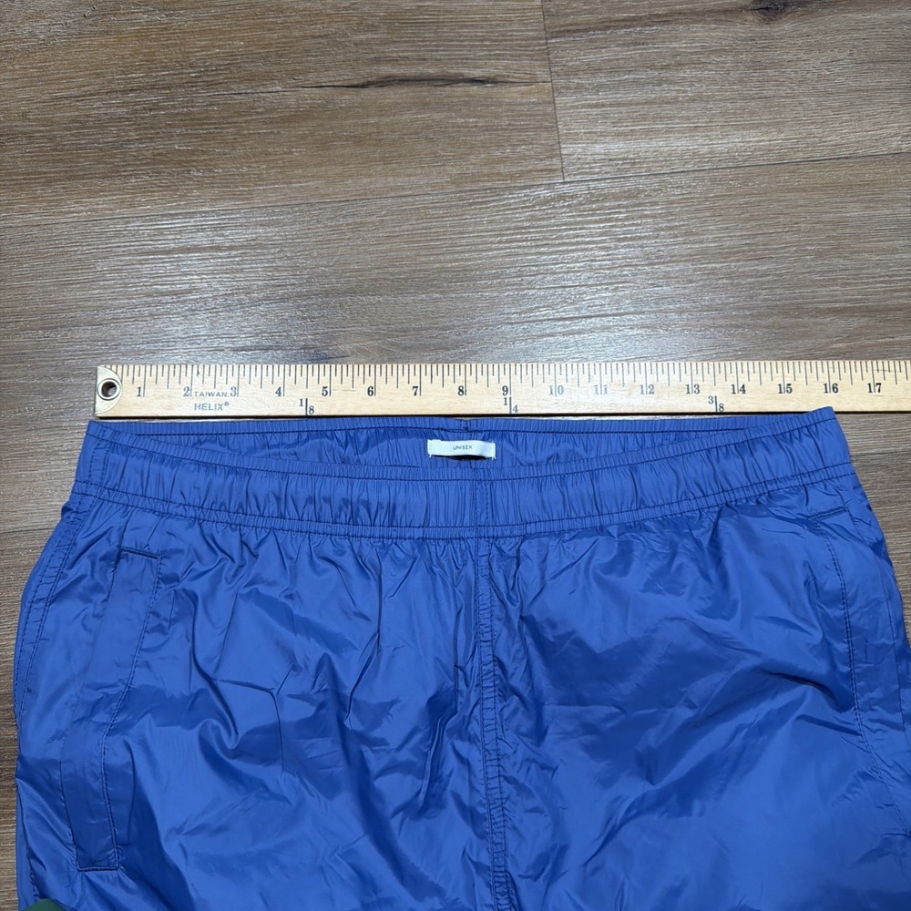 Lacoste LIVE MEDIUM Lined Windbreaker Pants Green Blue Color Block Track Jogger - Picture 8 of 13